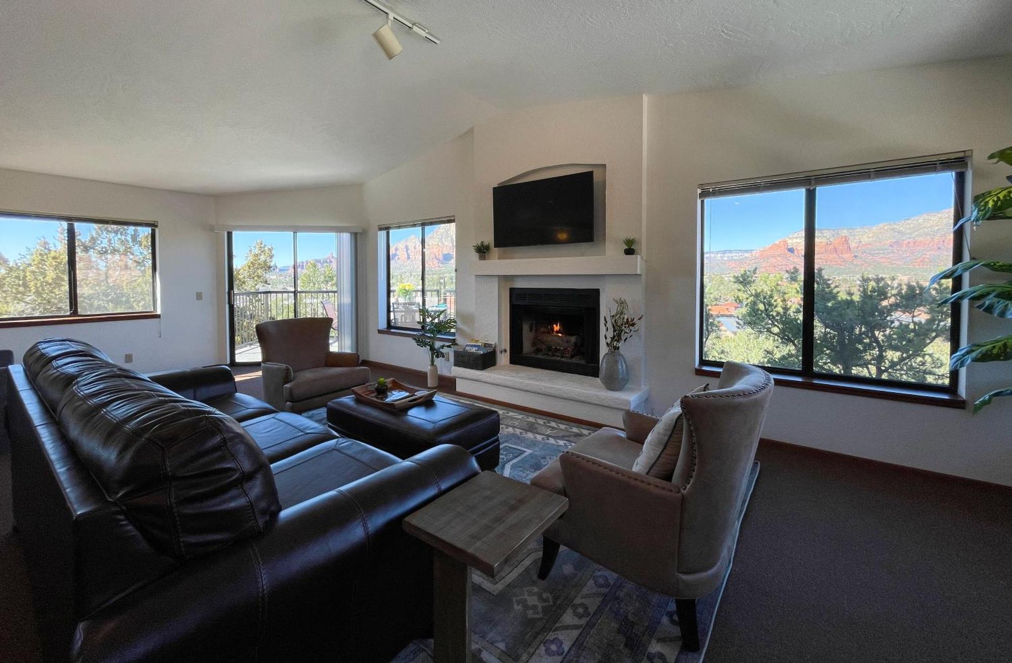 Awe Inspiring Red Rock Views With Hot Tub! Villa Sedona Exterior photo