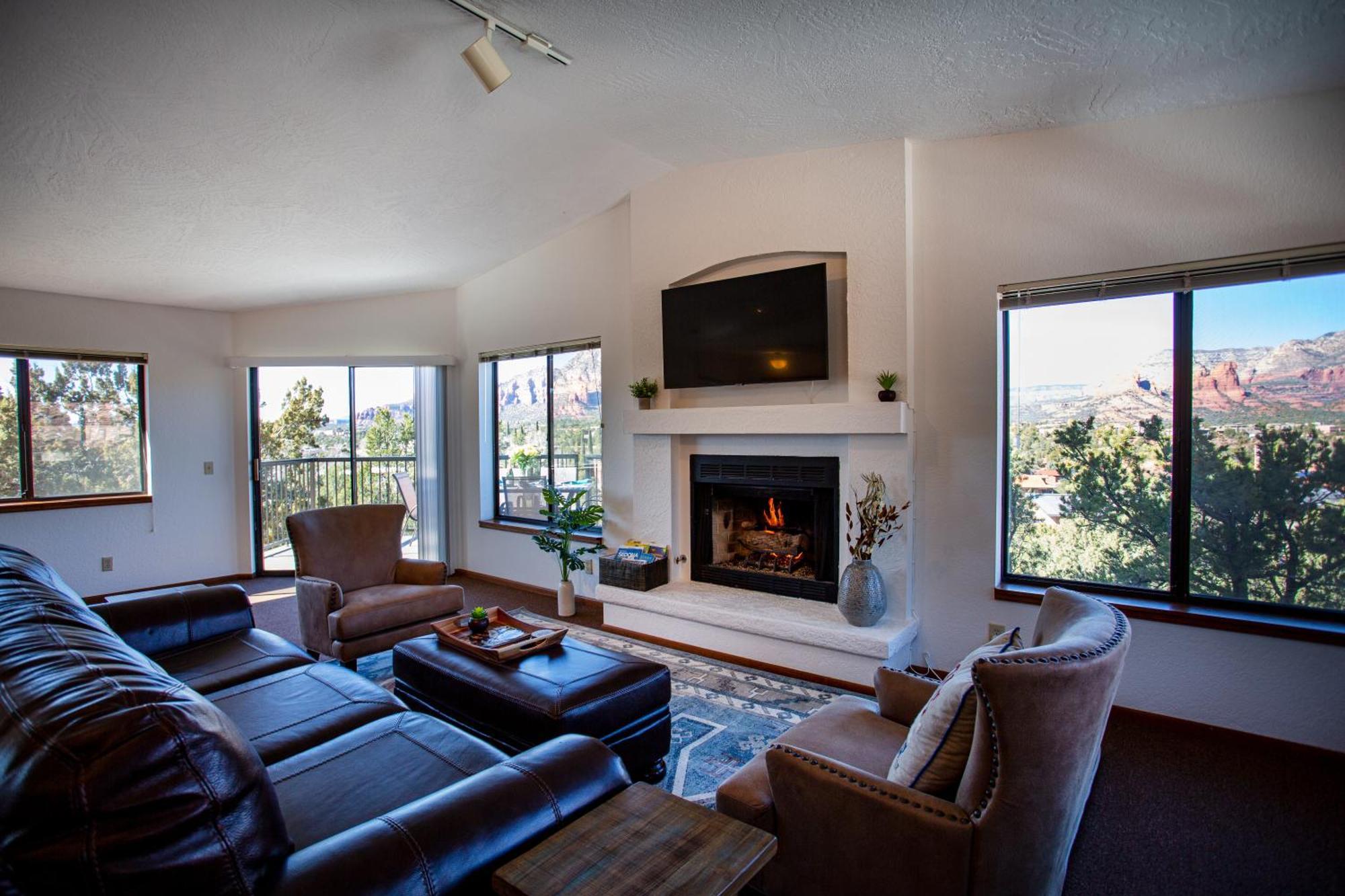 Awe Inspiring Red Rock Views With Hot Tub! Villa Sedona Exterior photo