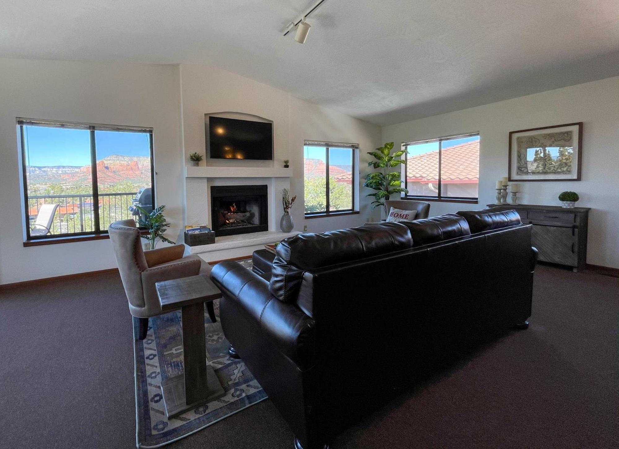 Awe Inspiring Red Rock Views With Hot Tub! Villa Sedona Exterior photo